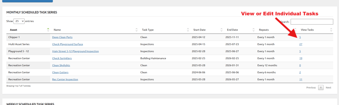 View Individual Scheduled Tasks